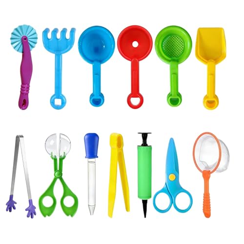 13 Pcs Sensory Bin Filler Sensory Bin Tools Fine Motor Skills Handy Scooper Set Sensory Bin Toys Fine Motor Skill Development