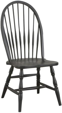 Carolina Classic Cottage Windsor Chair, Antique Black