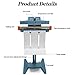 Aijreyie Foot Pedal Impulse Sealer with Cutter,350/450/650/800MM Heat Seal Closer Plastic Bag Sealing Machine,Cutting Machine, Ideal for Industrial and Commercial Use (450mm Doubleheating)