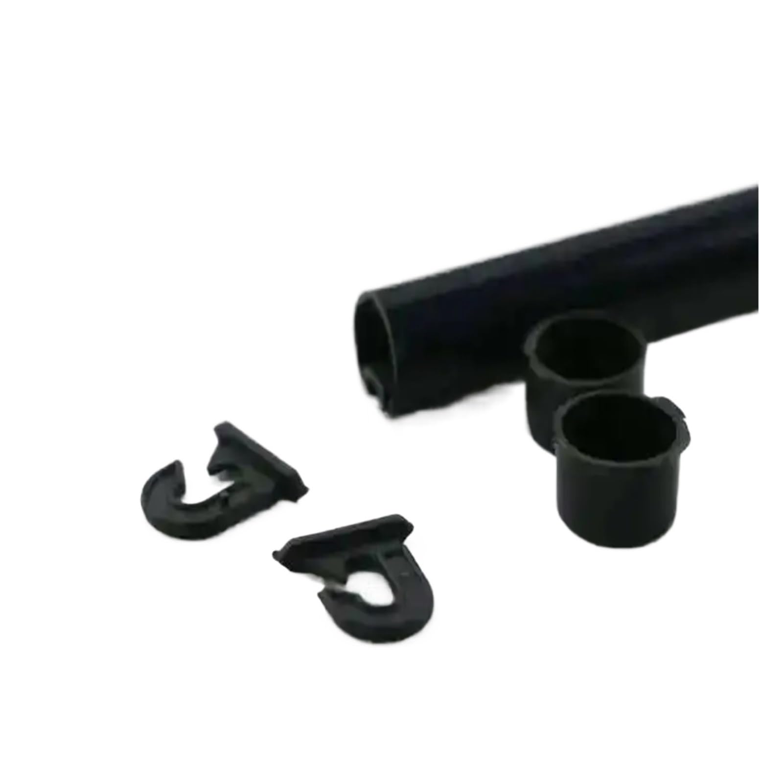 Dhyuacn Black Pvc Poster Hanger Rails 4Pcs/Set Poster Painting Pictures Pvc Frame Hanger Rod Modern Prints Scroll Home Wall Art Decor(,16Cm)