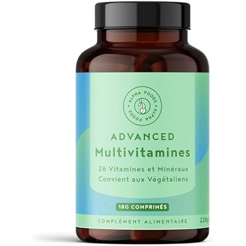 Multivitamines et Minéraux Alpha Foods Cover