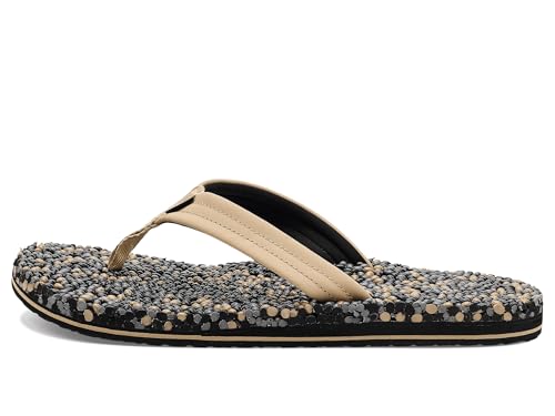 Image of Sanuk Mens Bubblecush | Flip Flops for Men | Mens Sandals | Beach Sandals | Supportive & Lightweight | Comfort Footbed