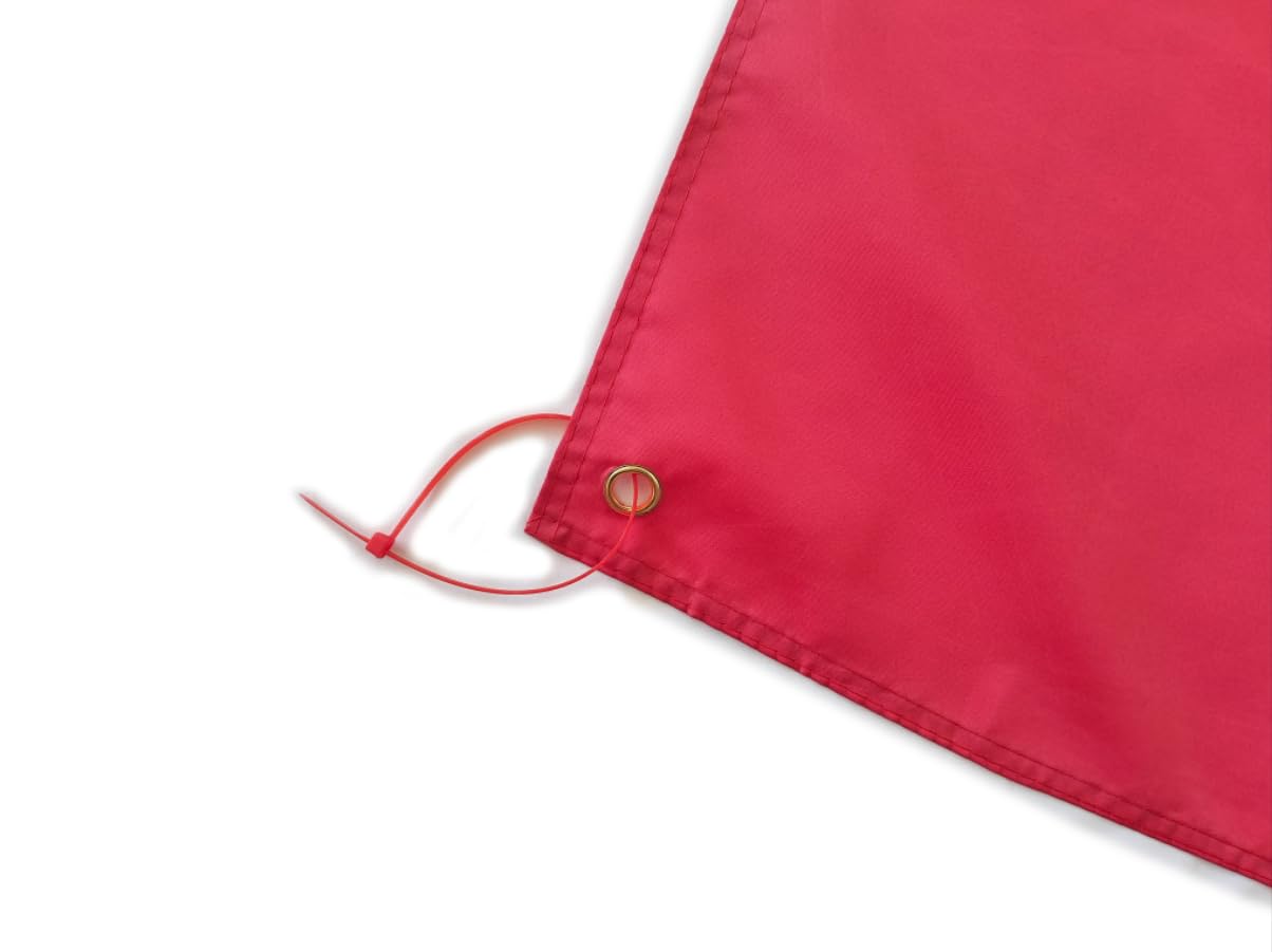 Pandiui23 Community of Madrid Flag 150 x 90 cm, Community of Madrid Flag for Balcony with 4 Eyelets and 4 Ties - Madrid C Flags - Image 2