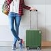 LUGG 15 Inch Vacay Cabin Case - 45x36x20 cm, Airline Approved Carry On Suitcase, ABS Lightweight Suitcase, Water Resistant Hard Suit Case with 360° Spinner Wheels, Carry On Bag with TSA Indent Lock