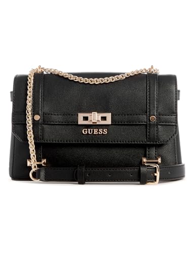 Guess caddie girlfriend satchel : Enfin un grand sac noir organisé