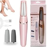 Silk 3 Pro Portable Electric Hard Skin Remover, Foot Wand, Portable Electric Foot File, Electric Callus Remover, Professional Pedicure Tool Waterproof with LED Light for Dry & Cracked Heels