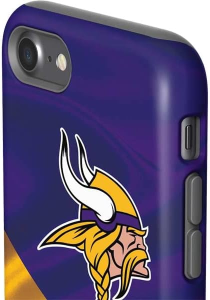 Skinit Pro Phone Case Compatible with iPhone SE (2nd & 3rd Gen) - Officially Licensed NFL Minnesota Vikings Design