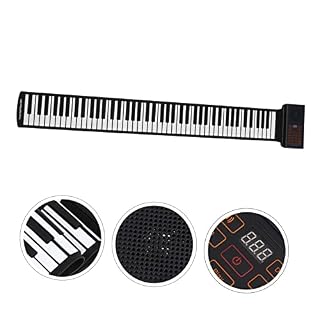 WESIEVYA 88 Rouleau De Piano Pianos Numériques Clavier Pliant Piano Pour Enfants Piano Numérique Plier Le Piano Pianos Pour Enfants Piano De Voyage Piano Pliant Portatif Black Gel De Silice - Les Beatles, Paul McCartney, John Lennon, RIngo Starr, George Harrison WESIEVYA 88 Rouleau De Piano Pianos Numériques Clavier Pliant Piano Pour Enfants Piano Numérique Plier Le Piano Pianos Pour Enfants Piano De Voyage Piano Pliant Portatif Black Gel De Silice – Image 2