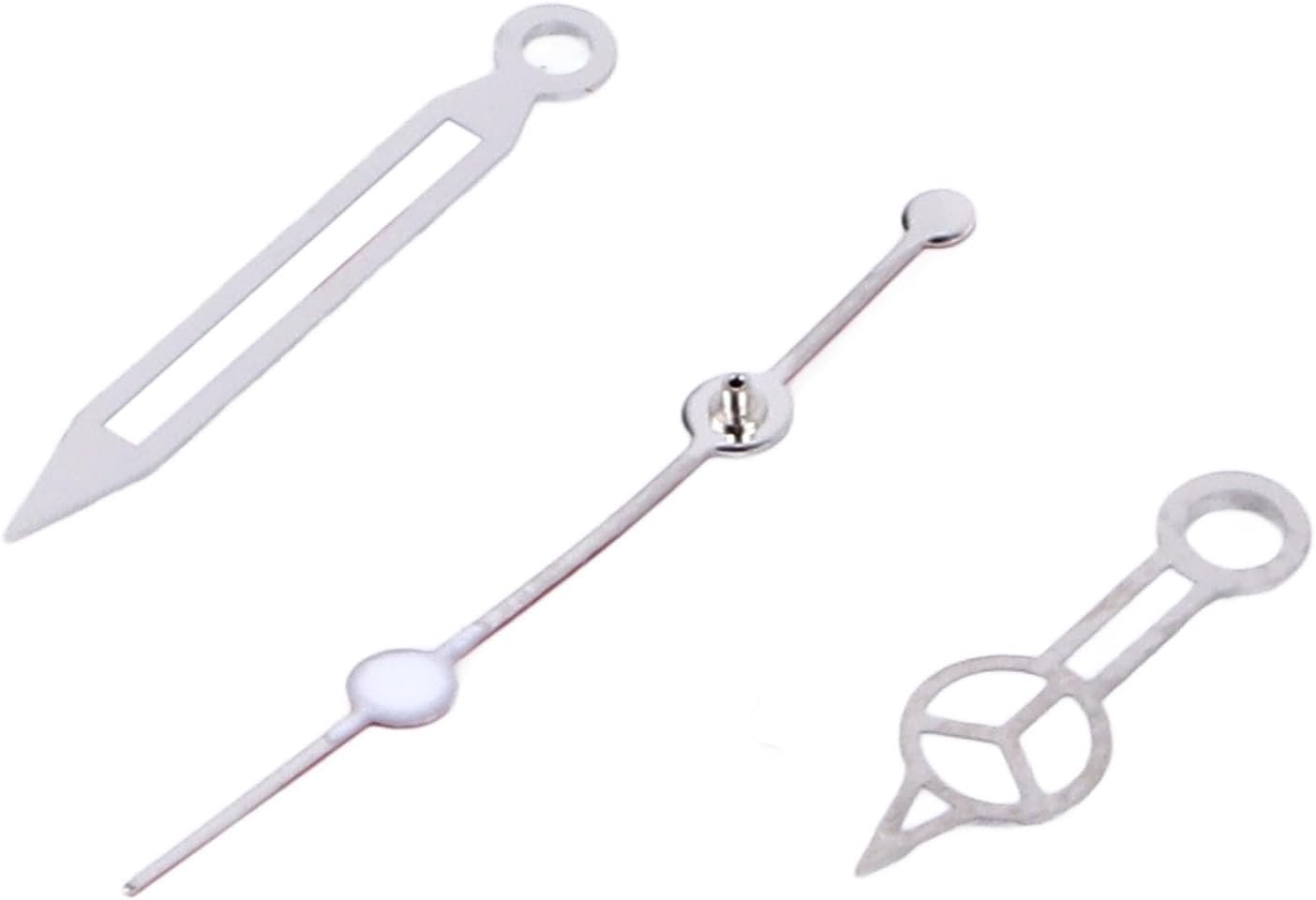 3PCS Luminous Watch Hands for 3135 Movement, Metal Hour Minute Second Pointer Set, Glow in The Dark Replacement Parts for Watch Repair and Modification (116622 Red)