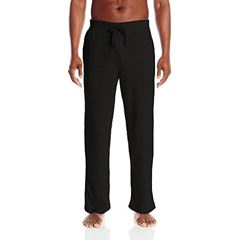 Essentials by Seven Apparel Men's Thermal Pants, Black, Medium Cover