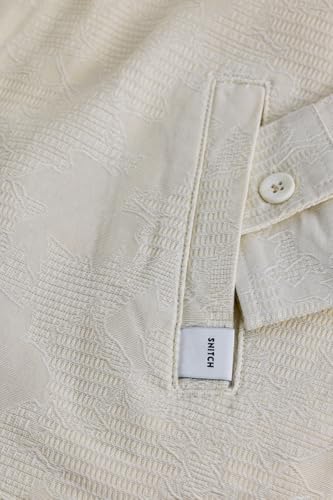 Image of SNITCH Men Casual Jacket | Regular Fit Textured Pattern With Lapel Collar & Full Sleeve | Polyester Blend Zip Closure For Everyday Street Style & Layering