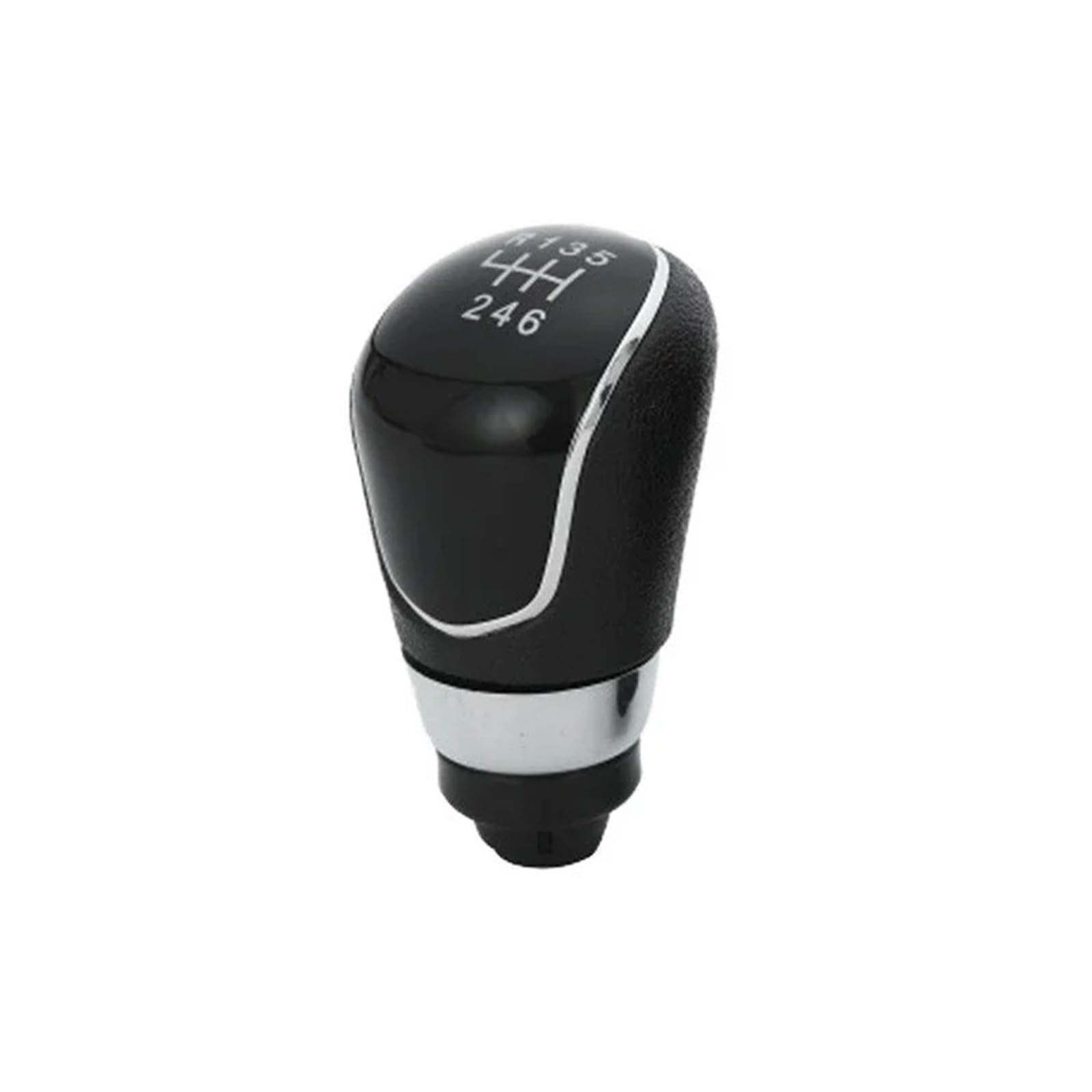 SAUANMNKTP Gearshift Knob for Fiesta 2008-2012 Gear Shift Knob Shifter Lever Stick Gaiter Boot Cover