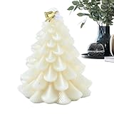 Saisonale Wachsdekoration – Weihnachtsbaumkerzen zum Geburtstag, Duftkerzen-Set für Halloween, lange Brenndauer für den Feiertagsgebrauch, erhellt den Feierraum, Essentials, gemischtes Farbpaar