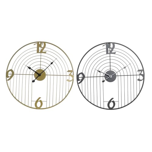 Reloj Pared Metal 45X3X45 2 Surt.