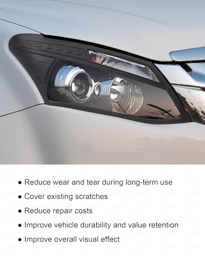 Protector de luz para accesorios Isuzu Dmax de alta resistencia Blade 2pzs 6