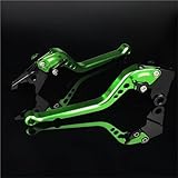 Kit Levier Frein Leviers D'embrayage Et De Frein Moto Compatibles Avec Pour NX650 NX 650 Pour Dominator 1988 1996 Réglables Télescopiques Moto Poignée D'embrayage(Couleur 12)