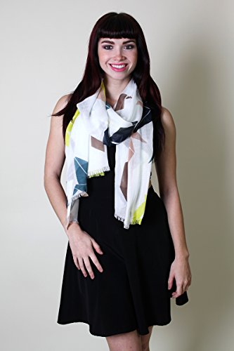 Anika Dali Women's Osaka Origami Crane Multicolor Scarf Fashion Scarf #TOP1