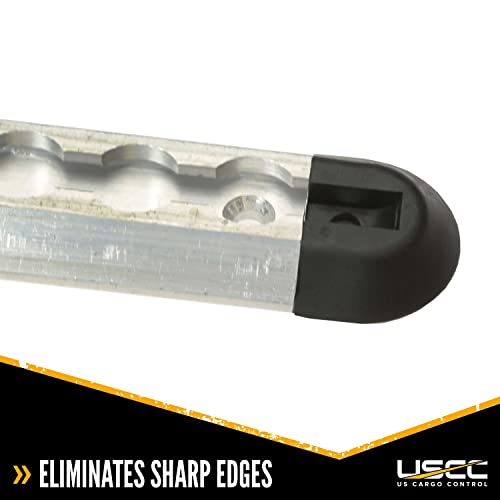 Us Cargo Control Angled End Cap For L Track, Designed For Angled L Track Rails, Eliminates Sharp Edges On Angled L Track Ends, Easily Roll Motorcycles, Atvs, And Other Wheeled Cargo Over L Track #TOP1
