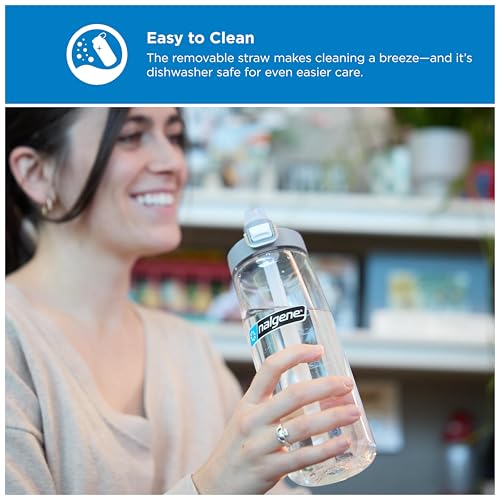 Image of Nalgene 24 oz FreshFlow Straw Bottle