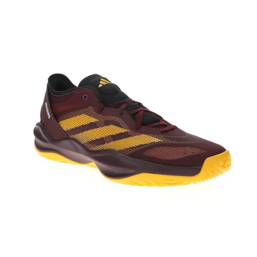 adidas Mens NCAA Adizero Select 2.0 Basketball Sneakers Shoes - Gold, Red2