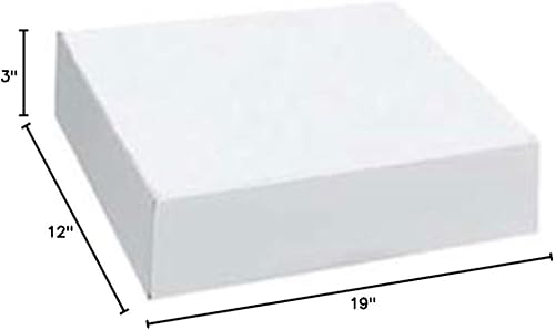 Miniatura 2 de SSWBasics Cajas de ropa blanca para camisa - 19" x 12" x 3" - Caja de 50