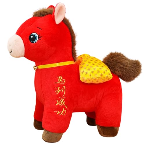 Peluche cheval mignon : finissez-en avec les décorations froides grâce à ce doudou de Nouvel An
