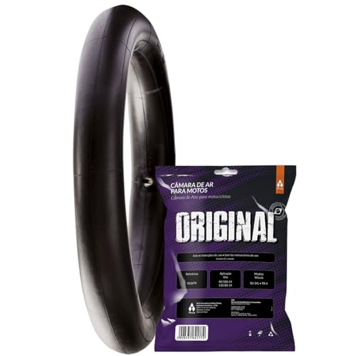 VULCAN.BOR, Câmara de ar Tras 110/80-14 Biz 100 110 125 Pop100 Vulcanbor
