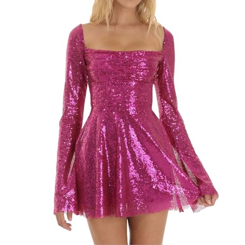 Robe à paillettes blanche et rose exprimez votre féminité lors des fêtes