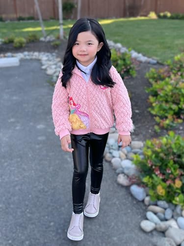 Image of Disney Girl /Boy Fleece Jacket Zipper Sherpa Fuzzy Hoodie Winter Coat 2-13Y