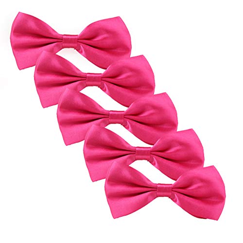 Pink Bow Ties for Men Hot Pink Bow Tie