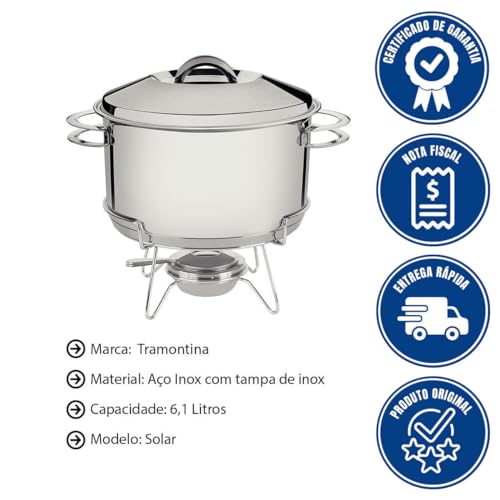 Rechaud Tramontina Solar Tramontina Inox