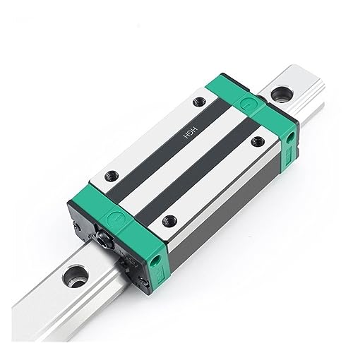 SUOFEILAIMU HGH15 HGH20 HGH25 HGH30 Length 100-800mm Heavy Linear Rail Slide 1pc HG15 Linear Guide 1pc HGH15 Carriage (Color : HGH30 HA, Guide Length : 700mm)