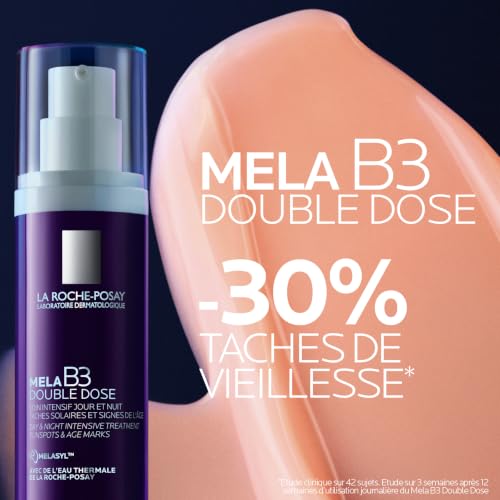 La Roche Posay Mela B3 Double Dose soin visage anti taches pigmentaires pour tous types de peau 40 ml - vue 8