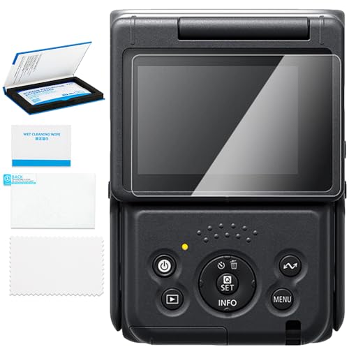 JJC yV10Canon PowerShot V10ptیKXzKX V10Rp tB Tuj^[p dx9H 0.3mmKX   EhGbW 