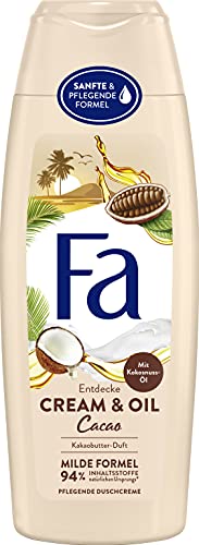 Fa Cream & Oil Cacao Kakaobutter-Duft, Duschcreme, 250ml Flasche
