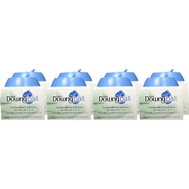 Downy Ball Automatic Liquid Fabric Softener Dispenser, 1 Count (Pack of 8)