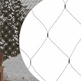 Décorez facilement votre sapin de Noël avec ce filet lumineux à LED.