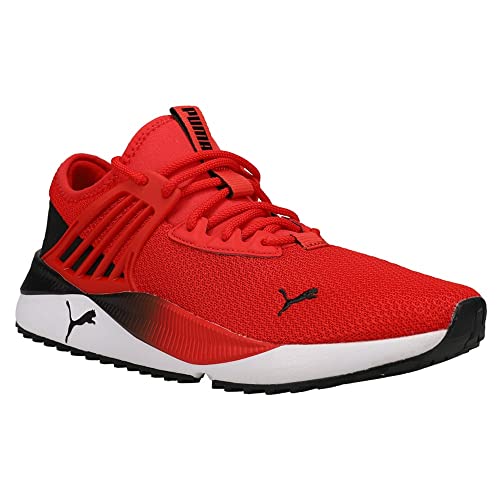 PUMA PUMA Men's Pacer Future Classic Lace Up Fashion Sneaker Red/Blk 9.5 Medium US