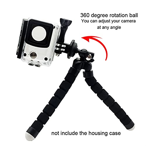 Trípode flexible PT391 SCRUBY con tornillo para cámaras y móviles 7