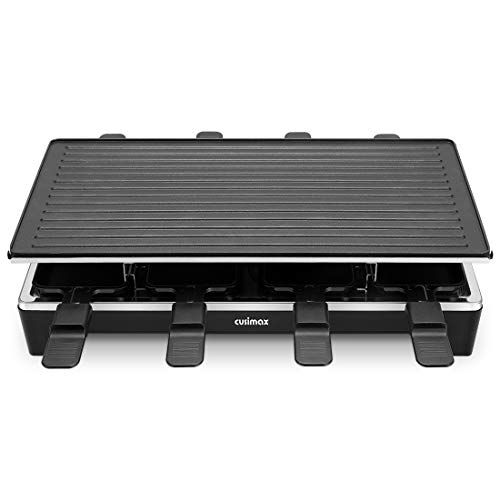 Plancha Grill Cusimax Raclette Parrilla para 8 Persona