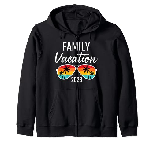 Family Vacation 2023 - Beach Summer Matching Sudadera con Capucha