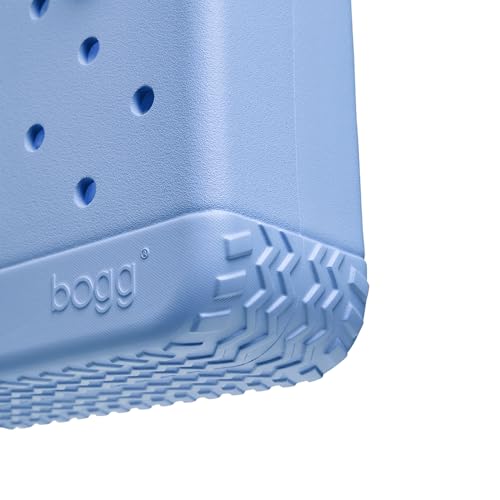 Image of BOGG BAG Bitty Small Tote - 11 inch x 8.5 inch x 4.5 inch - Durable, Washable, Tip-proof - Beach, Pool, Boat, Work, Sports (Carolina on My Mind with White Buttons)