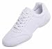 DADAWEN Women's Sport Training Cheerleading Shoes Dance Shoes Fashion Sneakers Cheer Shoes for Girls