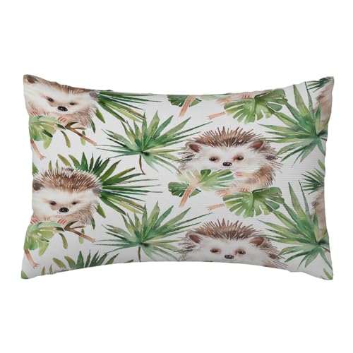 Fundas de cojín de erizos lavables 40x60 cm throw pillow case para sofá 2