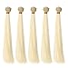 5pcs/lot 25100cm Straight Light Blonde High Temperature Hair Wefts for DIY BJD Blythe Pullip Doll's Wig Handcraft Materials