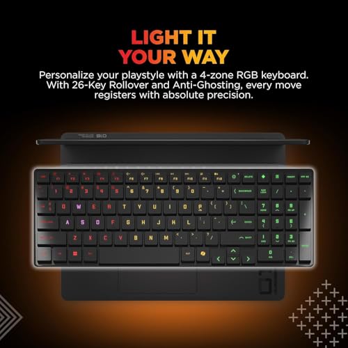 Image of HP Omen, AMD Ryzen 9 8940HX, 8GB RTX 5060, 24GB DDR5(Upgradeable) 1TB SSD, 165Hz, 2k WUXGA, 3ms, 400 nits, 16'' /40.6cm, Win11, M365* Office24, Black, 2.44kg, ap0181AX, Omen AI, RGB, AI Gaming Laptop