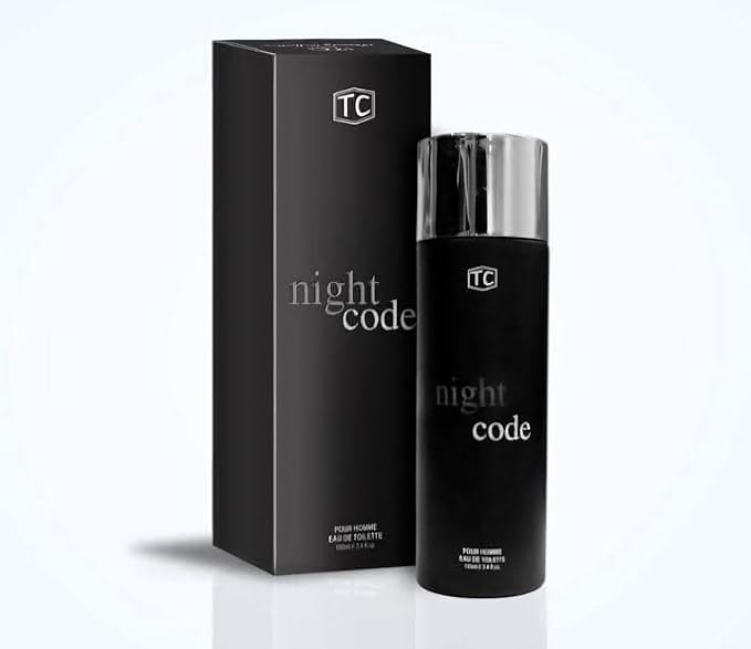 Viaan Krishna NIGHT CODE Cologne for Men Eau De Toilette 3.4oz/100ml, Natural Spray, Long Lasting (NIGHT CODE)