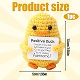 Zoom IMG-1 kewuf peluche motivazionale papera positiva Zoom IMG-1 kewuf peluche motivazionale papera positiva