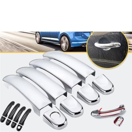 Protecteur poignée porte couvercle garniture extérieure voiture Caddy 2004-2013