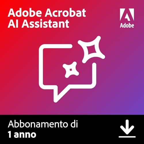 Adobe l'Assistente IA di Acrobat | PC/Mac/Web | Download del software | PDF Software | Attivazione richiesta